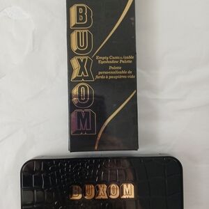 Buxom Black and Gold Customizable Eyeshadow Palette NIB Pallete Only